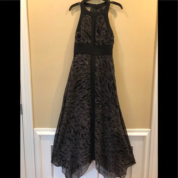 wedding party black dresses Black Long Puffy Sleeves Tulle with Lace Wedding Party Dresses, Black –  Cutedressy main image 0
